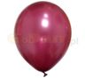 Balony metaliczne „12” Bordowe